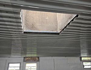 Rekonstrukce haly chovu prasat